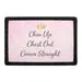 Pull Patch Chin Up Chest Out Crown Straight patch velcro motivation