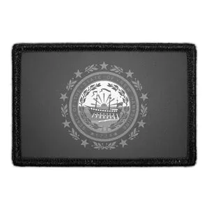 Pull Patch New Hampshire State Flag patch sort hvid