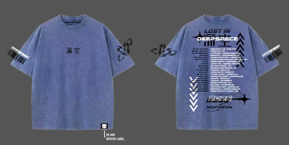 Hopyrion Deepspace 2025 Anniversary T-shirt oversize