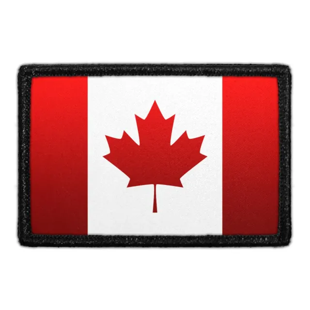 Pull Patch Canada flag patch farve