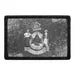 Pull Patch Maine State Flag patch sort-hvid distressed velcro