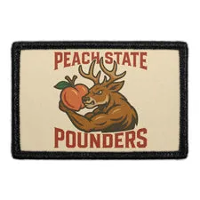 Pull Patch Peach State Pounders patch med velcro