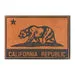 Pull Patch California State Flag patch læder