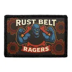 Pull Patch Rust Belt Ragers velcro patch tekst