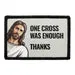 Pull Patch One Cross Jesus patch velcro 3x2 sjov