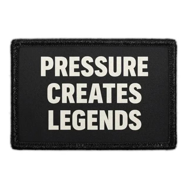 Pull Patch Pressure Creates Legends patch velcro