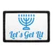 Pull Patch Lets Get Lit patch 76x51 mm velcro