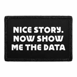 Pull Patch Nice Story Now Show Me Data patch velcro