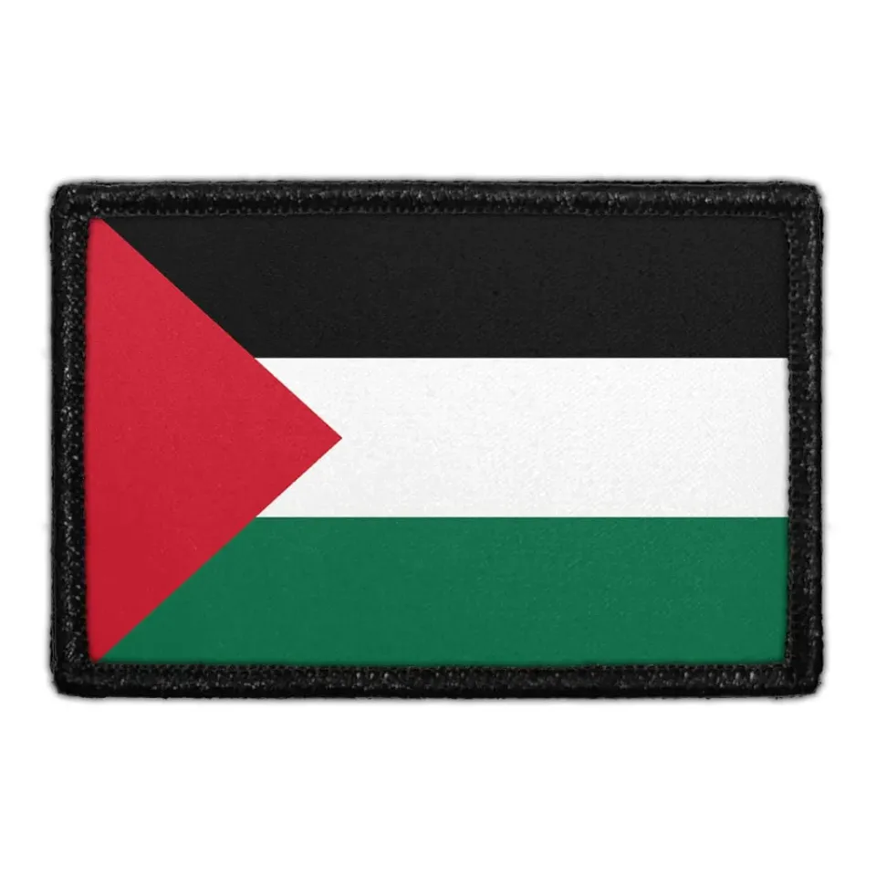 Pull Patch Palestine Flag Color patch flag