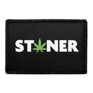 Pull Patch Stoner patch med velcro 76x51 mm