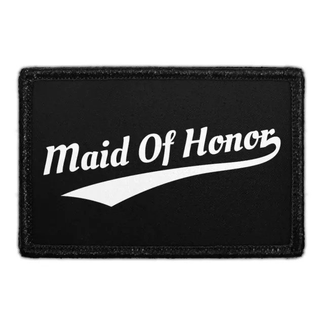 Pull Patch Maid Of Honor Sports velcromærke bryllup