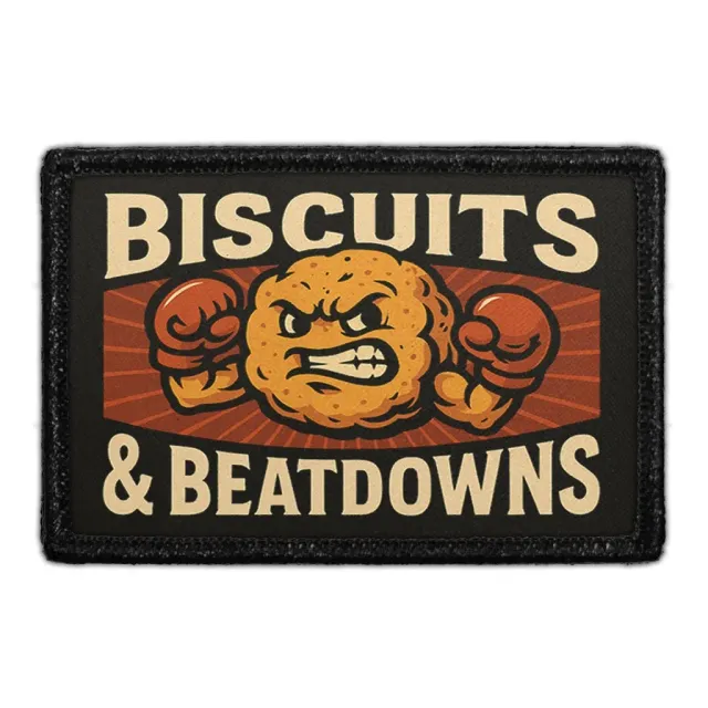 Pull Patch Biscuits & Beatdowns patch 76x51 mm