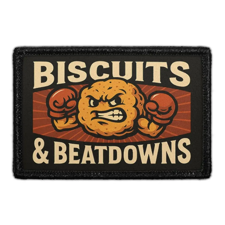 Pull Patch Biscuits & Beatdowns patch 76x51 mm