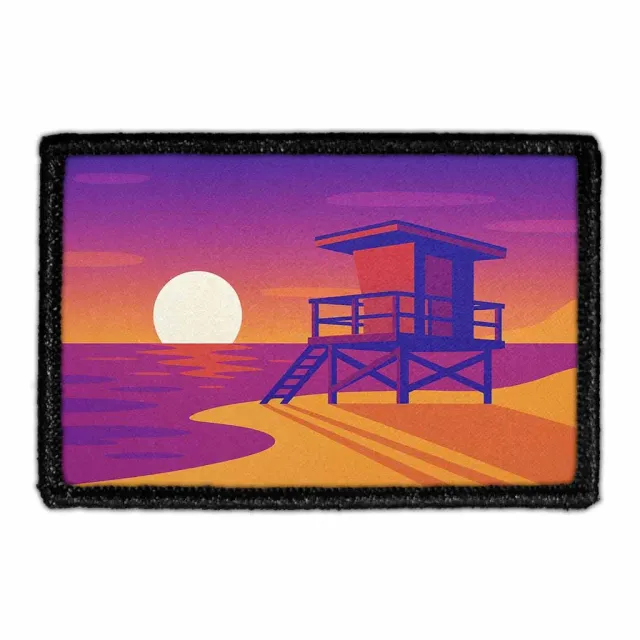 Pull Patch Golden Hour Guard patch med velcro 76x51 mm