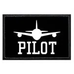 Pull Patch Pilot velcromærke 76x51 mm
