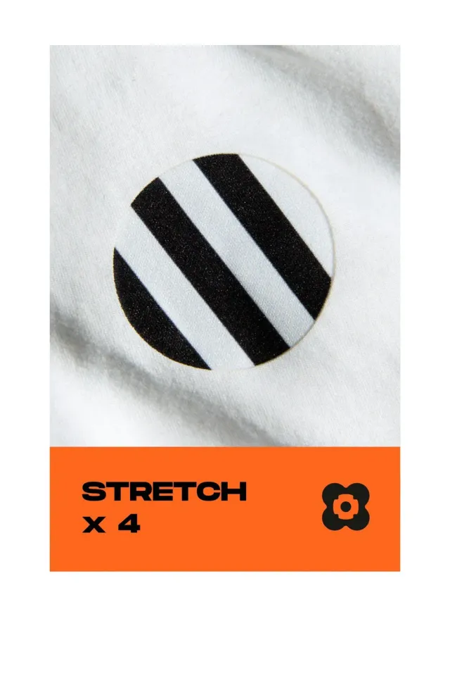 FabPatch Stretch Stripe strygemærker 4-pak