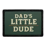 Pull Patch Dad's Little Dude patch med velcro far