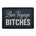 Pull Patch Bon Voyage Bitches patch med velcro rejse