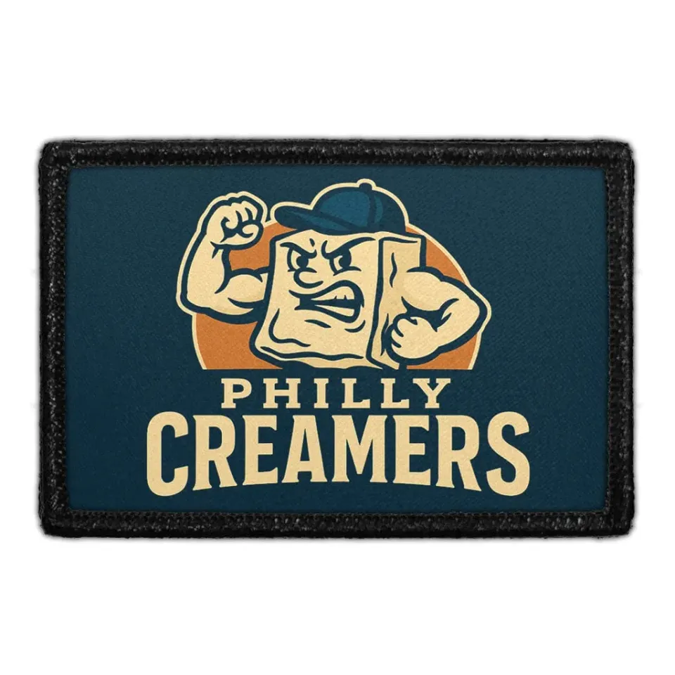 Pull Patch Philly Creamers patch velcro fan