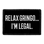 Pull Patch Relax Gringo I'm Legal patch 1 stk med velcro