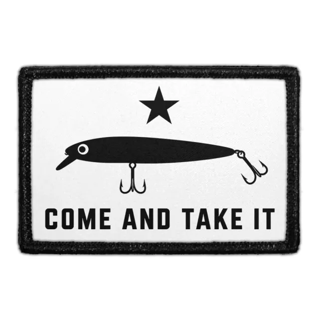 Pull Patch Come and Take It Fishing Lure patch