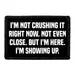 Pull Patch I'm Showing Up velcropatch motivation