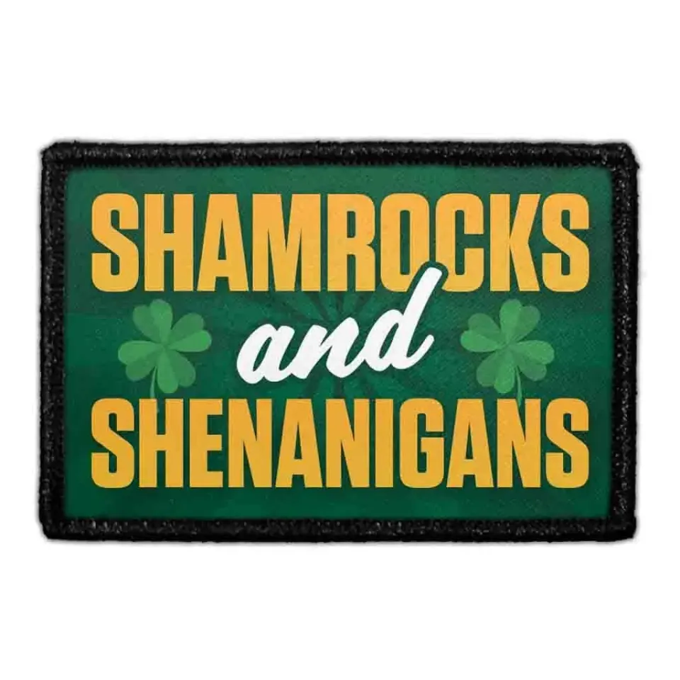 Pull Patch Shamrocks and Shenanigans patch 1 stk