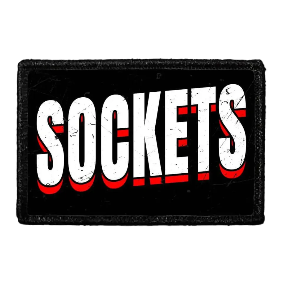 Pull Patch Sockets patch med velcro værktøj