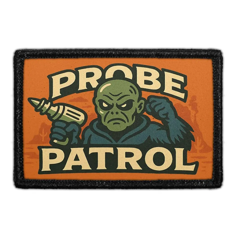 Pull Patch Probe Patrol patch velcro ufo 1 stk