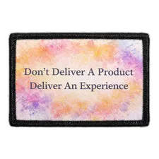 Pull Patch Deliver An Experience patch 3x2 firma