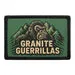 Pull Patch Granite Guerrillas patch med velcro 7,6x5 cm