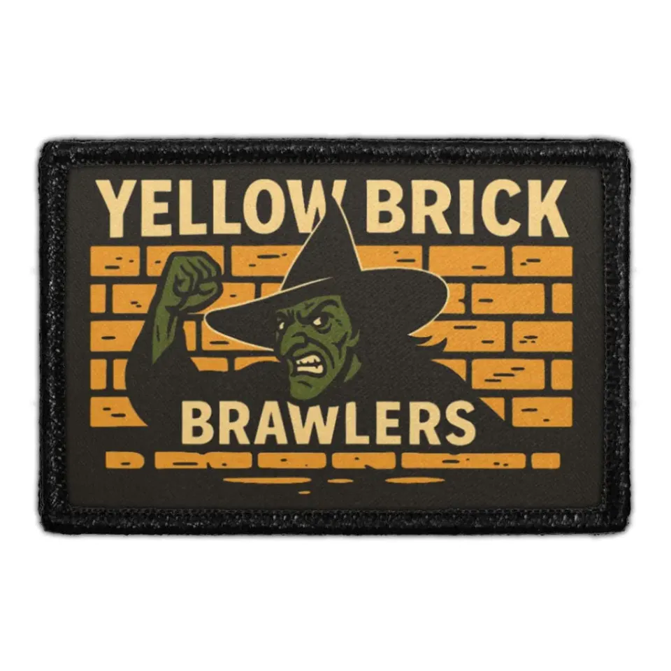 Pull Patch Yellow Brick Brawlers patch velcro
