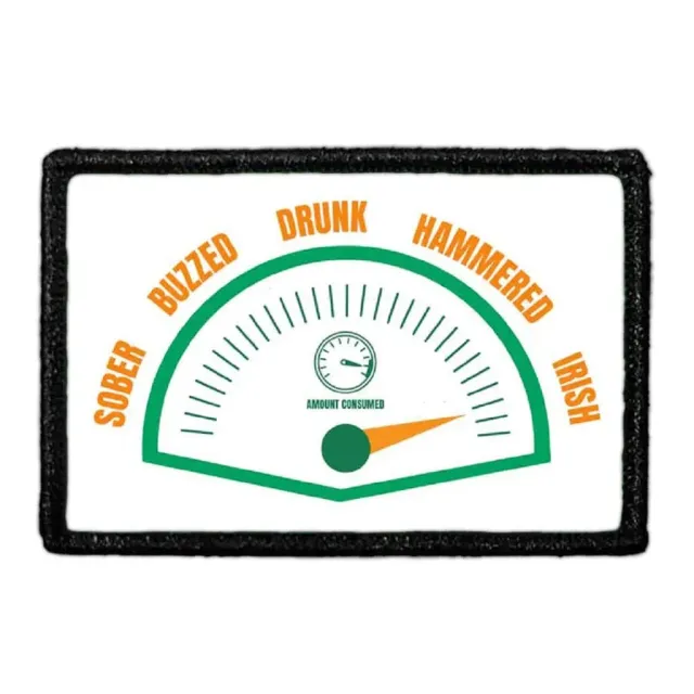 Pull Patch Amount Consumed patch grøn orange