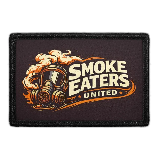 Pull Patch Smoke Eaters United patch 3x2 brandmand