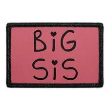 Pull Patch Big Sis patch tekst 1 stk velcro
