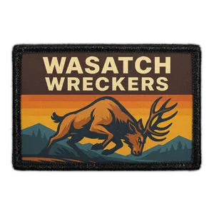 Pull Patch Wasatch Wreckers patch med velcro