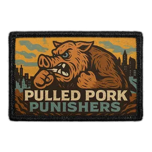 Pull Patch Pulled Pork Punishers patch humor