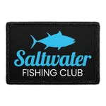 Pull Patch Saltwater Fishing Club patch velcro 76mm