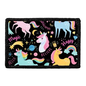 Pull Patch Unicorns Everywhere patch 1 stk velcro