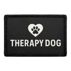 Pull Patch Service Dog Badge patch med velcro