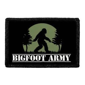 Pull Patch Bigfoot Army patch velcro sjov