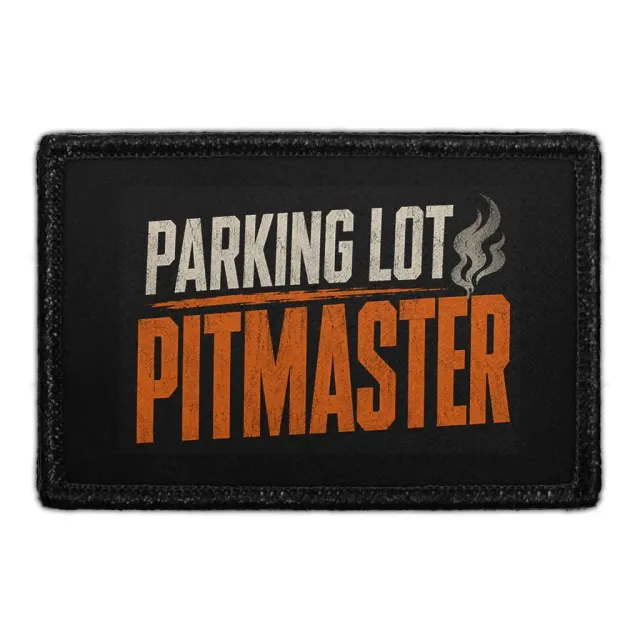 Pull Patch Parking Lot Pitmaster patch med velcro grill