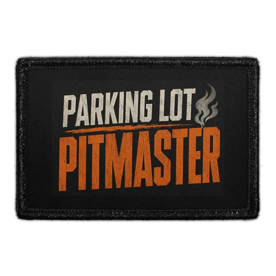 Pull Patch Parking Lot Pitmaster patch med velcro grill