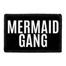 Pull Patch Mermaid Gang patch med velcro havfrue