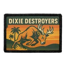Pull Patch Dixie Destroyers patch 76x51 mm sydstater