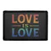 Pull Patch Love Is Love patch med velcro regnbue