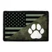 Pull Patch US Paw Flag Camo patch velcro