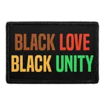Pull Patch Black Is Beautiful Happy Kwanzaa patch velcro
