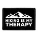 Pull Patch Hiking Is My Therapy patch terapi citat