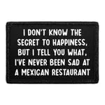 Pull Patch Mexican Restaurant patch velcro citat